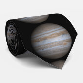 Cravate La planète Jupiter (Roulé)
