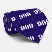 Cravate La police attache (le bleu) (Roulé)