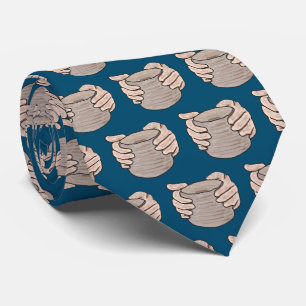 Cravate La poterie fait les mains