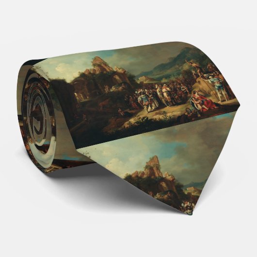 Cravate La prédication de Jean le Baptiste par Bartholomée (Roulé)