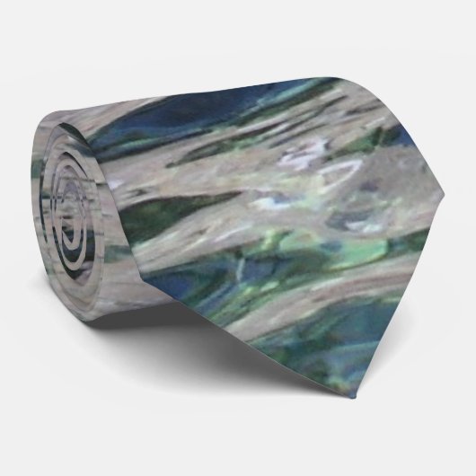 Cravate La réflexion de l'eau (Roulé)