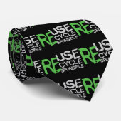 Cravate La réutilisation réutilisent responsable (Roulé)