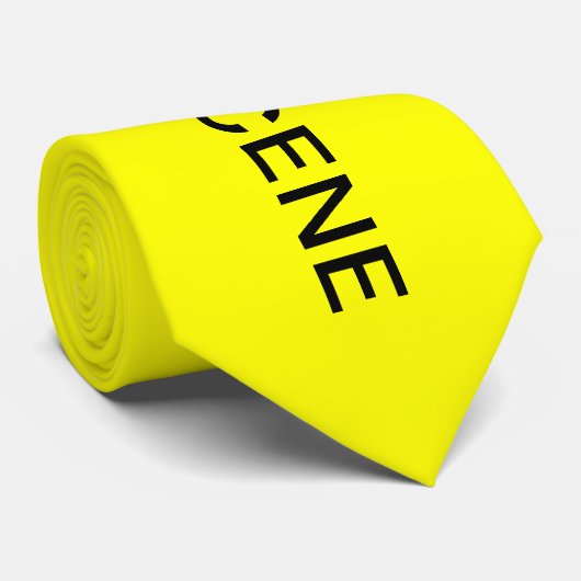 CRAVATE LA SCÈNE DU CRIME NE CROISENT PAS (Roulé)