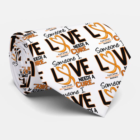 Cravate La sclérose en plaques A BESOIN d'un TRAITEMENT 2 (Roulé)