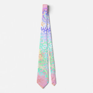 Cravate La série Léopard Iridescent Design 3