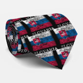 Cravate La Slovaquie vintage (Roulé)