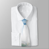 Cravate La terre de planète de l'espace (Attaché)