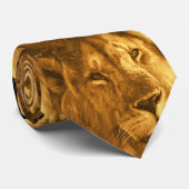 Cravate La tête du lion (Roulé)