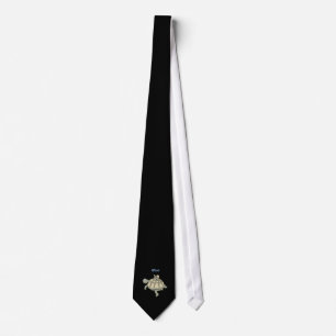 Cravate La tortue et l'escargot "boucle" attachent