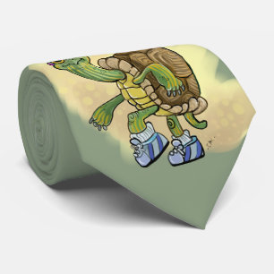 Cravate La tortue jeûnent