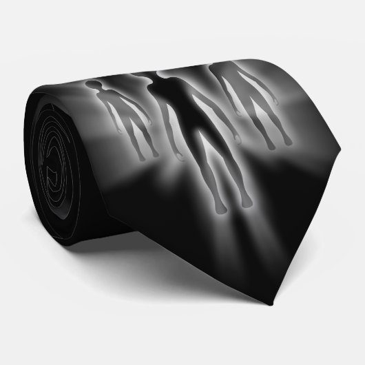 Cravate La troisième abduction aimable (Roulé)