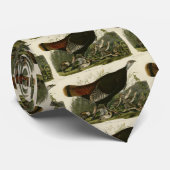 Cravate La Turquie sauvage des oiseaux d'Amérique d'Audubo (Roulé)