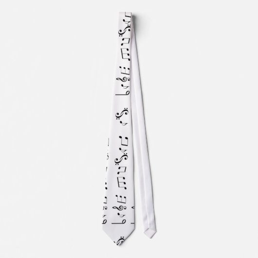 Cravate la vie de musique (Devant)