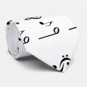 Cravate la vie de musique (Roulé)