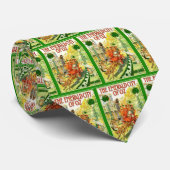 Cravate La ville verte de l'once (Roulé)