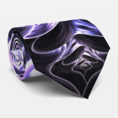 Cravate La violette bruyante (Roulé)