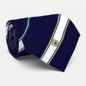 Cravate La Virginie Occidentale barre le drapeau (Roulé)