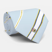 Cravate La Virginie Occidentale barre le drapeau (Roulé)