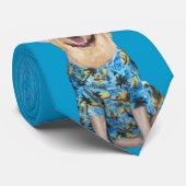 Cravate Laboratoire frais dans la chemise hawaïenne (Roulé)
