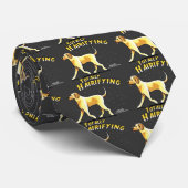 Cravate Laboratoire Jaune totalement Hairifiant (Roulé)