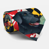 Cravate Laboratoire noir de citoyen (Roulé)