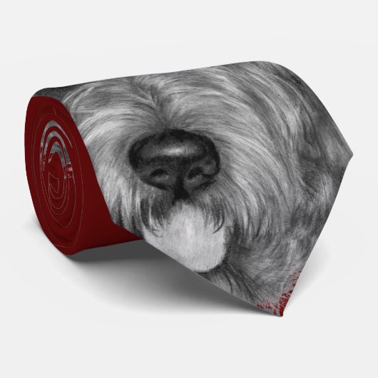 Cravate Labradoodle (Roulé)