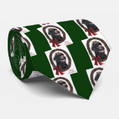 Cravate Labradoodle Cadeaux de Noël (Roulé)