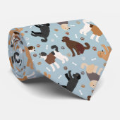 Cravate Labradoodle / Os et pattes Goldendoodle (Roulé)