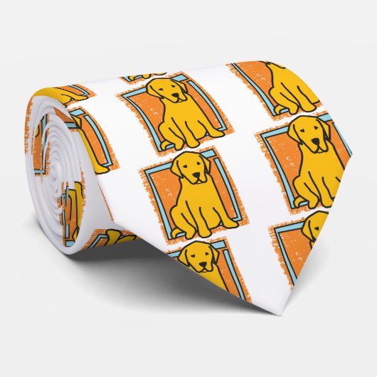 Cravate Labrador Retriever (Roulé)