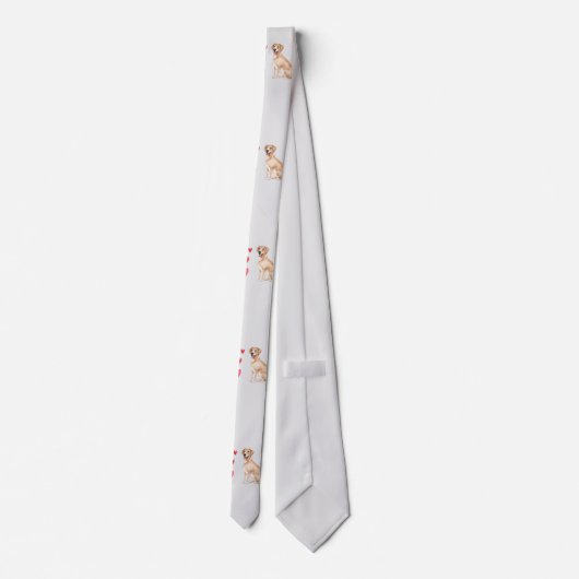 Cravate Labrador Retriever Chien Motif (Dos)