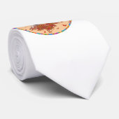 Cravate Labrador Retriever jaune Halloween (Roulé)