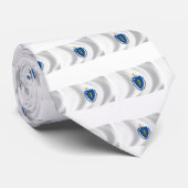 Cravate Lacet de drapeau du Massachusetts (Roulé)