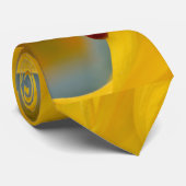 Cravate Ladybug sur le pétale de tournesol (Roulé)