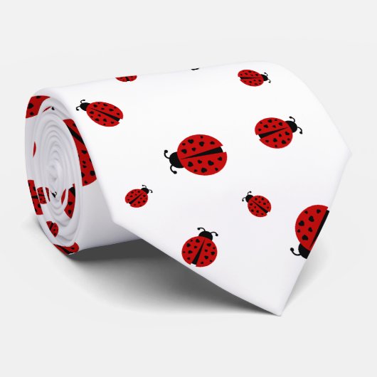 Cravate ladybugz (Roulé)