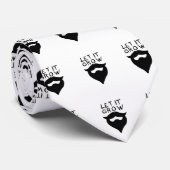 Cravate Laisse-le pousser la barbe (Roulé)