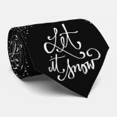 CRAVATE LAISSEZ-LE NEIGER NOËL COOL (Roulé)