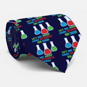 Cravate Laissez-moi laisser tomber la certaine Science sur