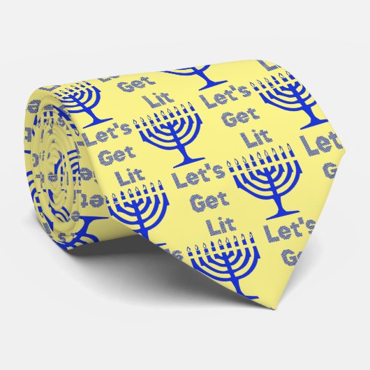 Cravate Laissons-nous ! (Roulé)