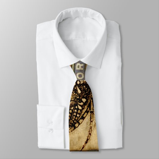 Cravate Lait d'araignée (Attaché)