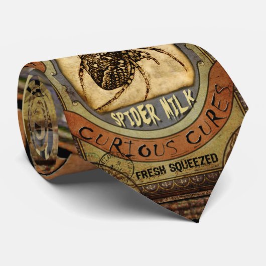 Cravate Lait d'araignée (Roulé)