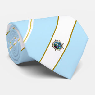 Cravate Lake Charles (Louisiana) city flag Neck Tie