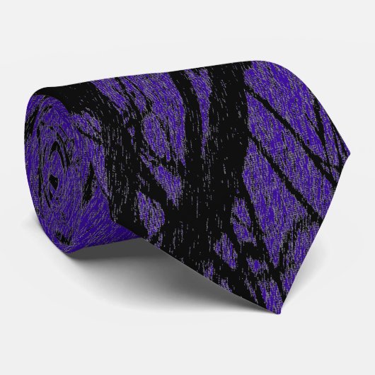 Cravate L'Alaska Raven (Roulé)