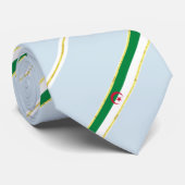 Cravate L'Algérie barre le drapeau (Roulé)