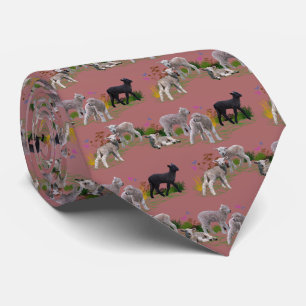 Cravate Lamb Meadow Tie (Mélange Rose Poussiéreux)