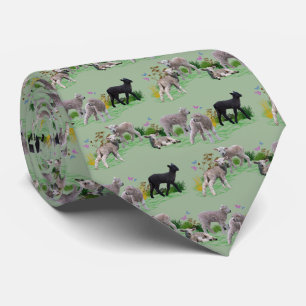 Cravate Lamb Meadow Tie (Vert clair)