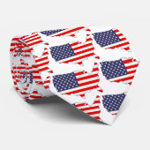 Cravate L'Amérique (Roulé)