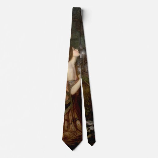 Cravate Lamia et le soldat par John William Waterhouse (Devant)