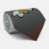 Cravate L'amour des chiots (Roulé)