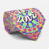 Cravate L'amour est l'amour de la fierté (Roulé)