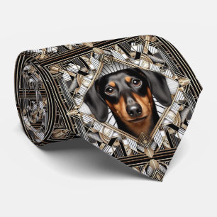 Cravate L'amoureux joueur de chiens Tie pour papa de dac